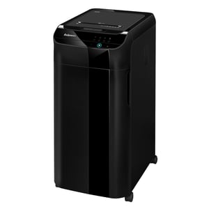 Fellowes AutoMax 550C Shredder, Cross-Cut, 60 dB, 23 cm, Black
