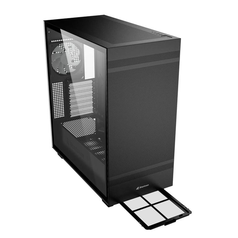 Sharkoon REBEL C50 RGB ATX Full Tower Czarny