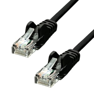 ProXtend V-5UTP-0025B kabel sieciowy Czarny 0,25 m Cat5e U/UTP (UTP)