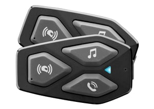 Interphone INTERPHOUCOM3TP Motorcycle Intercom 500 m Black