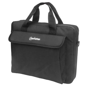 Manhattan 439893 35.8 cm (14.1") Laptop Bag Messenger Style Black