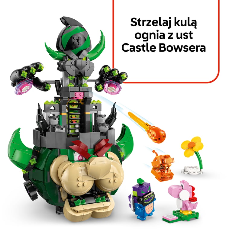 LEGO Super Mario Prince Florian i Castle Bowser