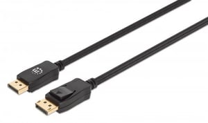 Manhattan 353618 DisplayPort-Kabel, 2 m, schwarz