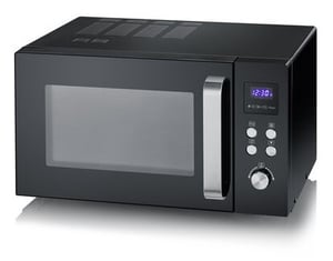 Severin MW 7757 mikrovågsugn Svart Mikrovågsugn med grill Bänkskiva 25 l 900 W