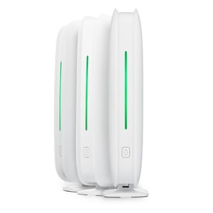 Zyxel WSM20-EU0301F Dual-band (2.4 GHz/5 GHz) Wi-Fi 6 (802.11ax) Mesh System, White, 3 Indoor Units