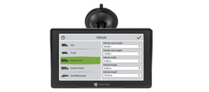 Navitel E777 Lkw-Navigationssystem, fest eingebauter 17,8 cm (7") Touchscreen, schwarz