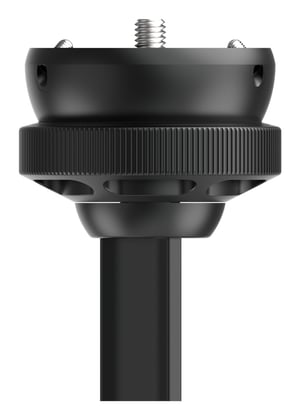 Peak Design Pro Leveling Base stativhuvud Svart Aluminium, Rostfritt stål 3/8" Kula (form)