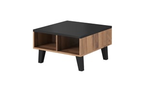 LOTTA 60 Bench in Wotan Oak/Matte Black