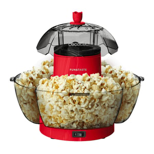 Cecotec Fun&Taste P'Corn Lotus urządzenie do robienia popcornu Czerwony 18 l 2 min 1200 W
