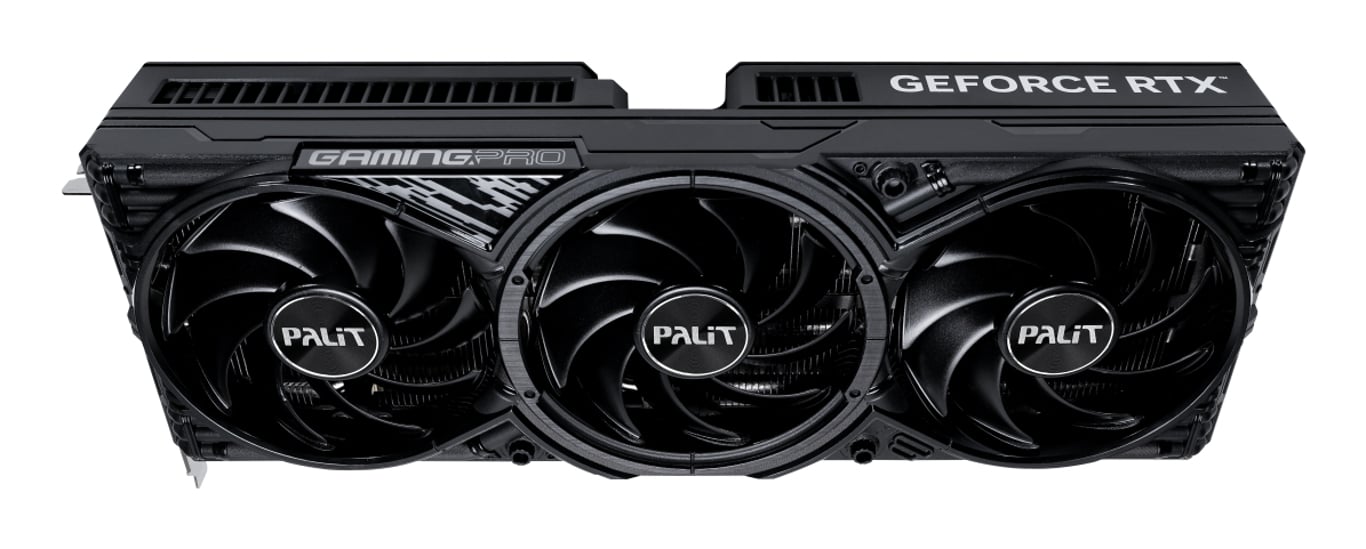 фото Видеокарта Palit GeForce RTX 5080 GamingPro OC V1 (NE75080S19T2-GB2031Y) 3