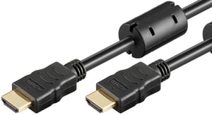 Goobay 61302 HDMI-Kabel 3 m, HDMI Typ A (Standard), schwarz