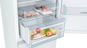 Bosch Serie 4 KGN36VWED lodówko-zamrażarka Wolnostojący 326 l Biały