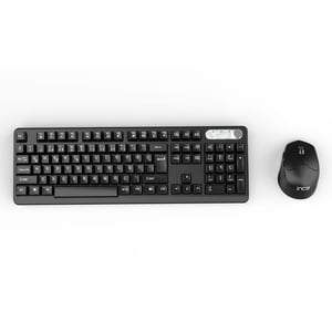 Inca IWS-549U klawiatura Dołączona myszka Biuro RF Bezprzewodowy + USB Czarny