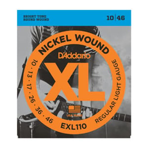 D'Addario EXL110 struna instrumentu muzycznego Prąd elektryczny 6 szt. Stal Gitara
