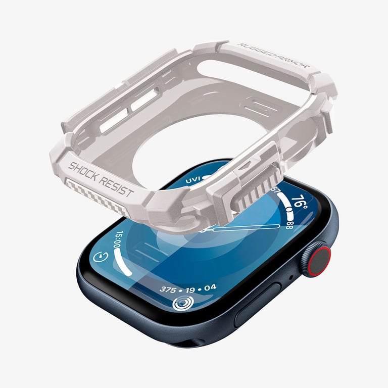 Spigen Rugged Armor Etui Beżowy Termoplastyczne elastomery poliuretanowe (TPU)