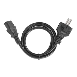 Manhattan 353908 kabel zasilające Czarny 1 m CEE7/7 C13 panel