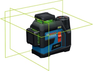 Bosch GLL 12V-100-33 CG Niwelator liniowy 30 m 500-540 nm (< 10mW)
