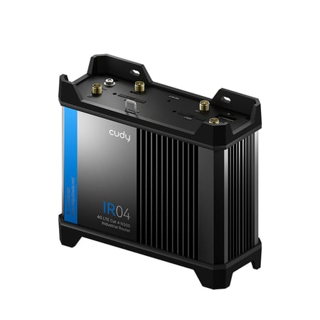 Cudy 4G LTE Cat 4 N300 Industrial Wi-Fi Router, IR04 1.0 Router sieci komórkowej