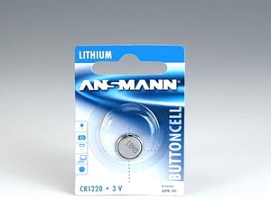 Ansmann Lithium CR 1220, 3-V-Batterie Einweg-Lithium-Ionen-Batterie (Li-Ion)