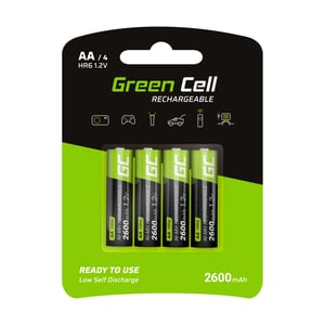 Green Cell GR01 Battery for Home Use Rechargeable AA Nickel-Metal Hydride (NiMH) Battery