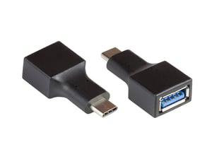 Alcasa USB-AD301 kabeladapter Svart