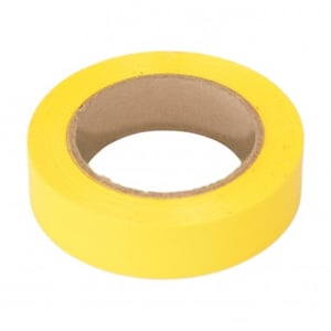 Hilpress 39206 srebrna taśma klejąca 10 m PCW, Winyl Żółty