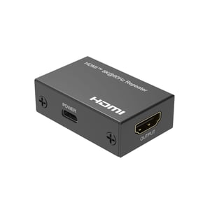 Microconnect MC-HDMIREPEATER-8K przedłużacz AV Czarny