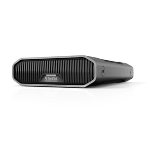 SanDisk G-DRIVE extern hårddisk 8 TB 7200 RPM USB Type-C 3.2 Gen 2 (3.1 Gen 2) Svart