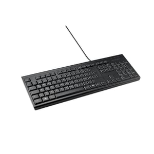 Kensington KB100 EQ Home/Office USB QWERTZ German Keyboard, Black