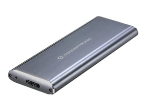 Conceptronic DDE03G hölje för hårddiskar SSD-hölje Grått M.2