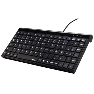 Hama SL720 Office USB Keyboard, QWERTZ, German, Black