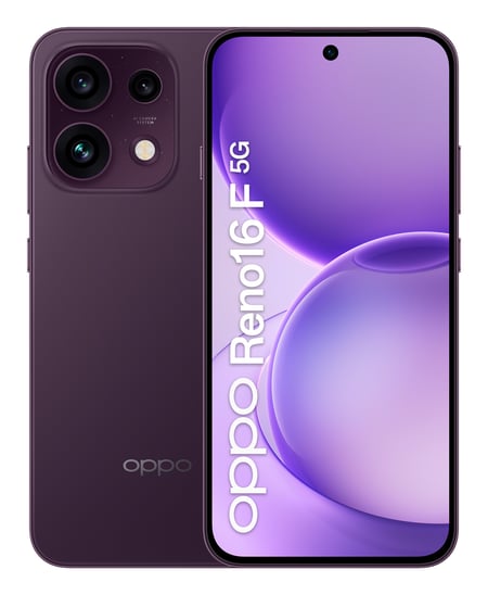 OPPO Reno16 F 5G 16,7 cm (6.57") Dual SIM Android 16.0 USB Type-C 8 GB 256 GB 6500 mAh Czarny