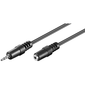 Goobay 50458 Audiokabel 2 m 2,5 mm Schwarz