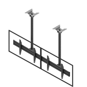 Edbak MBV2155-L Halterung für Informationstafeln 144,8 cm (57") Schwarz