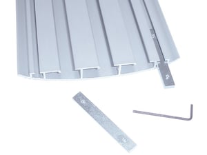 Bachmann 930.064 Kabelkanal Starre Kabelrinne Silber