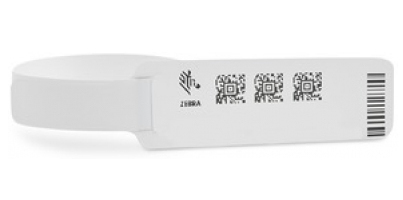 Zebra Z-Band Direct Czerwony, Biały Szpitalna opaska na nadgarstek