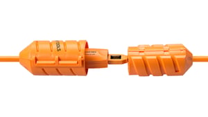 Tether Tools JerkStopper Podłoga Skrzynka kablowa Pomarańczowy 1 szt.