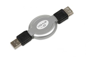 iBox IKUZ2SET USB-kabel 0,75 m USB A Svart, Grå