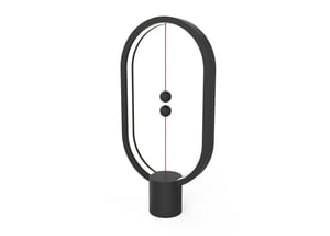 Allocacoc Heng Balance Ellipse lampa stołowa LED Czarny