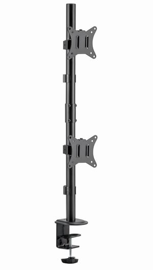 Gembird MA-D2-02 Monitorhalterung/-ständer 81,3 cm (32") Schreibtisch Schwarz