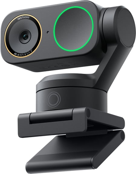 Insta360 CINSABPA kamera internetowa 3840 x 2160 px USB-C Czarny
