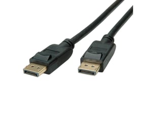 ROLINE 11.45.5810 kabel DisplayPort 1 m Czarny