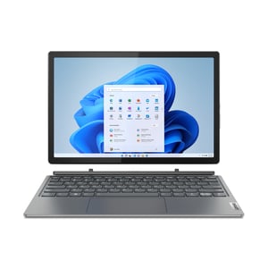 Lenovo IdeaPad Duet 5 12IRU8 Intel® Core™ i5 i5-1335U Hybrid (2-in-1) 31.5 cm (12.4") 2.5K touchscreen 16 GB LPDDR4x-SDRAM 512 GB SSD Wi-Fi 6E (802.11ax) Windows 11 Home German Gray