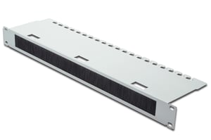 Digitus Kabelorganisator mit Bürstenleiste für 483 mm (19")-Schränke, 1U