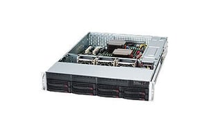 Supermicro SC825TQC-600LPB Rack Czarny 600 W