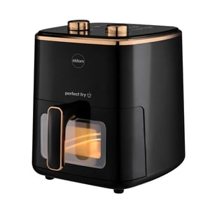 ELDOM FRITTA fat-free fryer capacity 5.0 l adjustable temp. clock 1500 W Pojedyńczy 5 l Autonomiczny Frytkownica na gorące powietrze Czarny