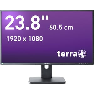 TERRA 3030250 Computermonitor 60,5 cm (23,8") 1920 x 1080 px Full HD LED Schwarz