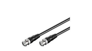 Microconnect 50074 koaxialkabel 5 m BNC Svart