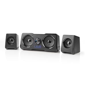 Nedis Gaming 2-Way Speaker, Black, Wired 16 W