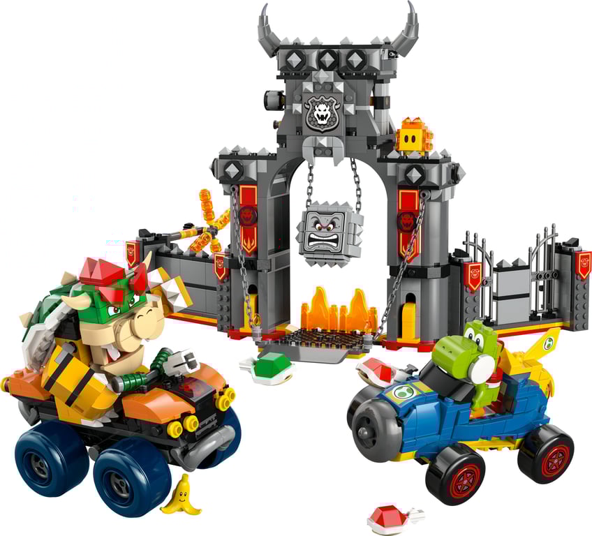 фото Блоковий конструктор LEGO Super Mario Mario Kart – Bowser та його замок (72039)